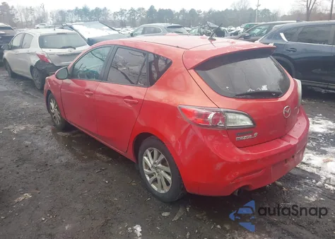 2013 Mazda Mazda3 I Grand Touring из США, поврежденный, VIN JM1BL1M78D1756947